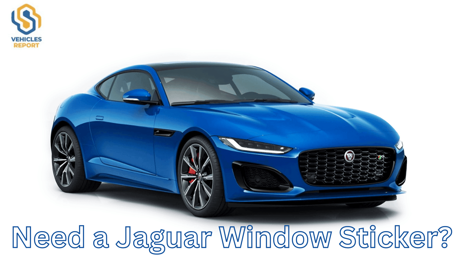 How to Get a Jaguar Window Sticker