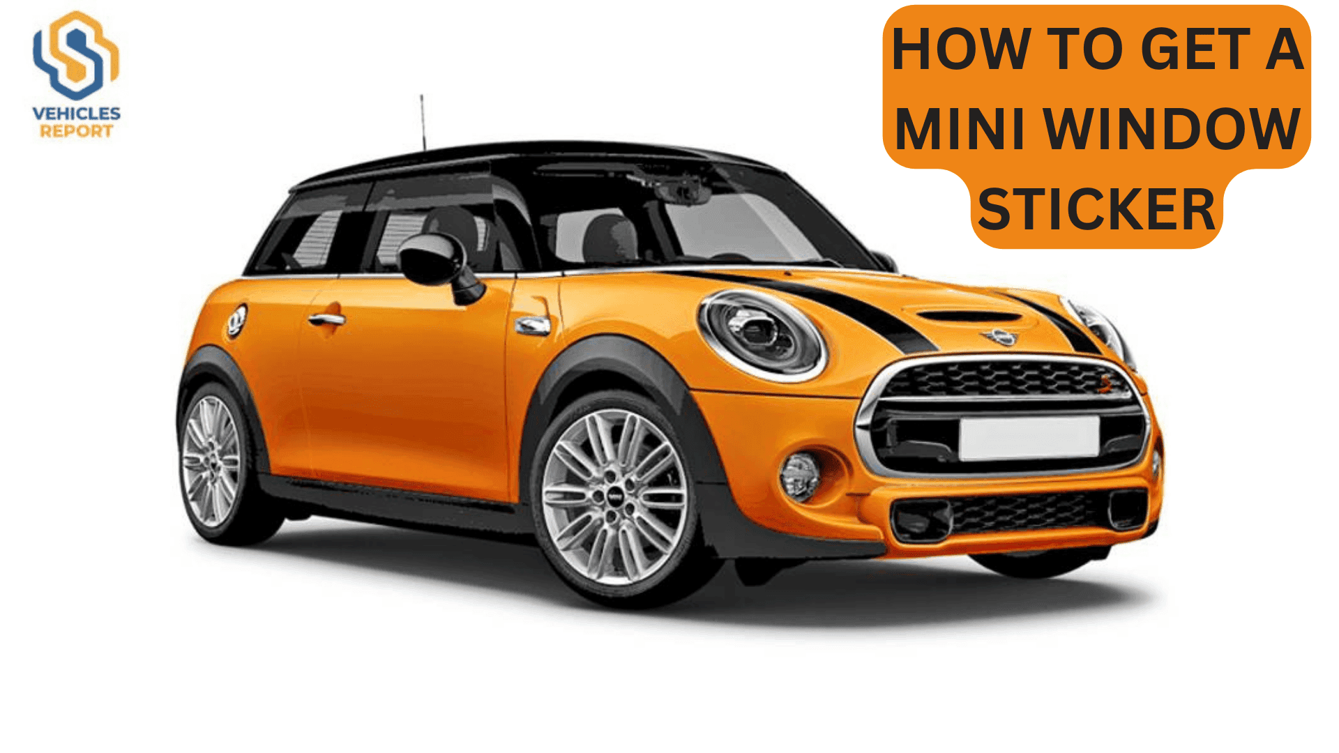 How to Get a MINI Window Sticker